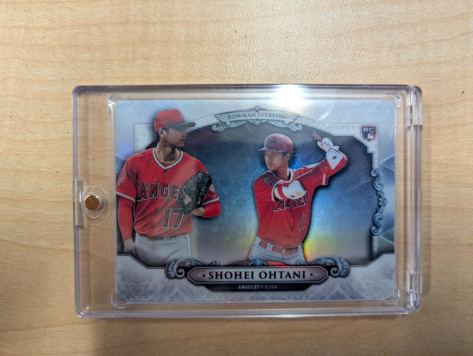 Shohei Ohtani 2018 Bowman Chrome #BS-SO Bowman Sterling Continuity 