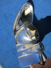 1955 Buick Roadmaster Super Left Tail Light Housing Oem Gm Shinny Chrome