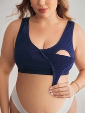 Bequemer, minimalistischer, lässiger Umstandsslip-BH und Stillslip-BH Billig24