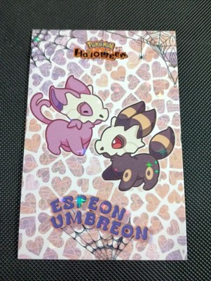 Umbreon & Espeon Cubone Mask POKEMON DATABASE HALLOWEEN SET Star HOLO PERU 2025