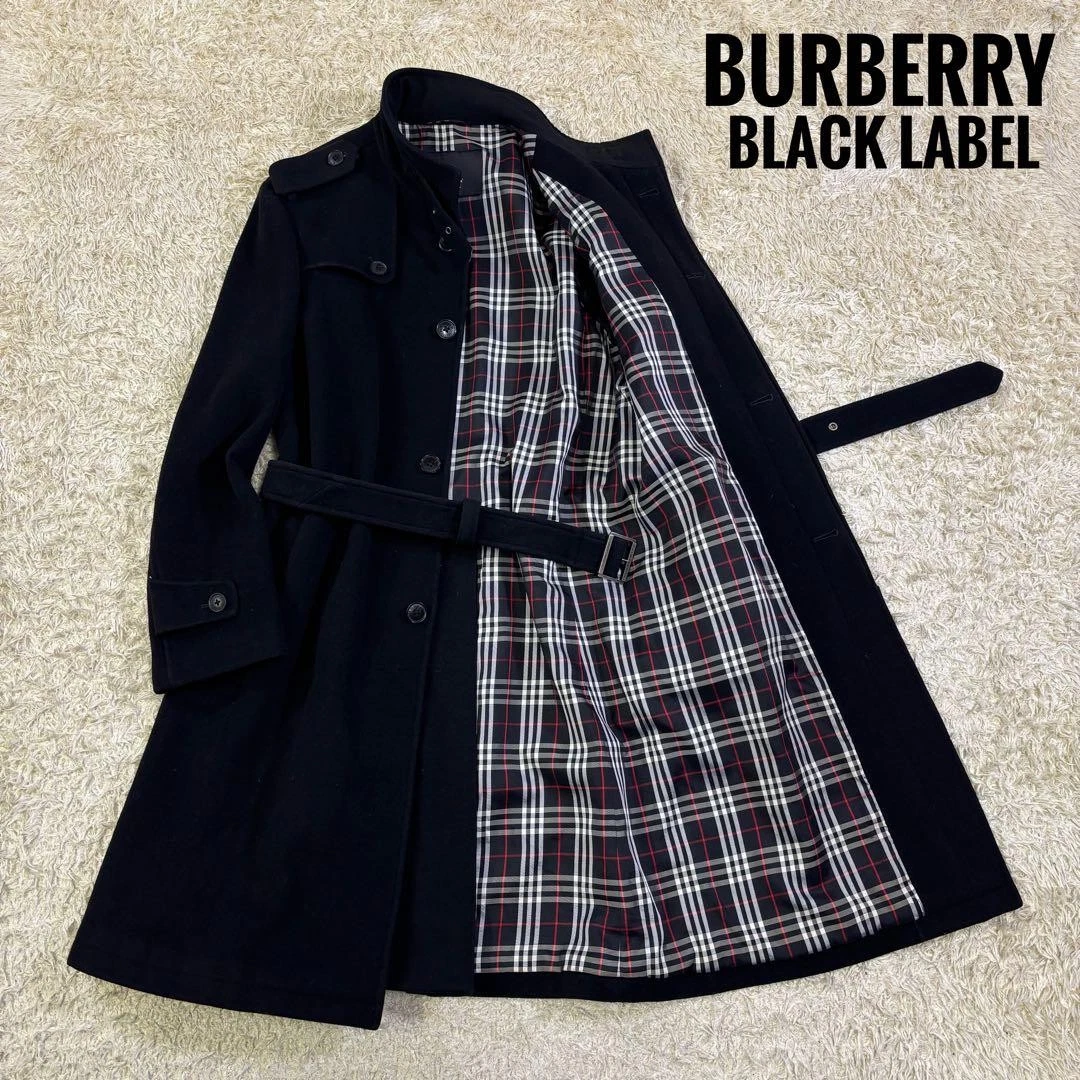 Burberry Black Trench Coats for Men for sale | eBay