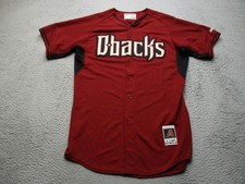 Arizona Diamondbacks Jersey Mens 44 Red MLB Baseball Majestic Cool Base Dbacks