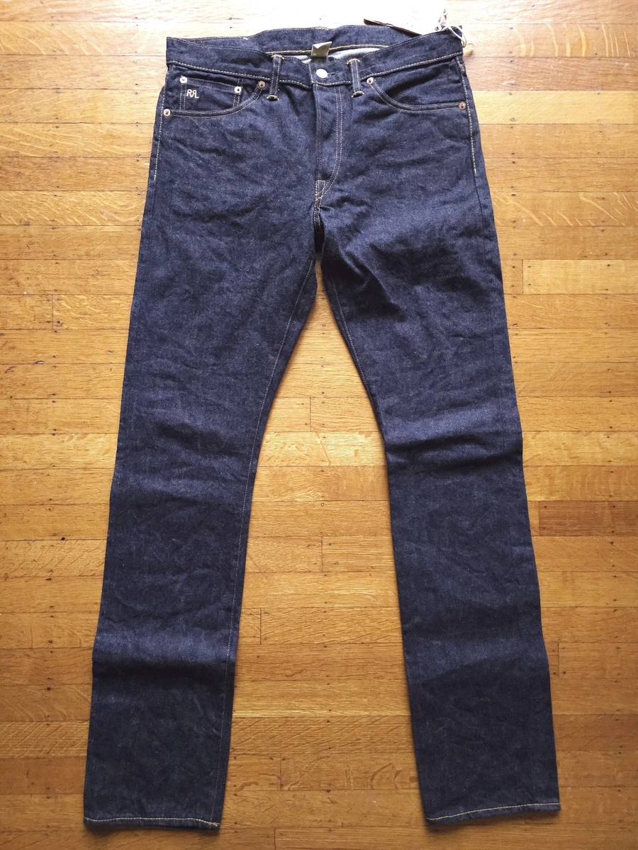 RRL SLIM FIT DENIM 32×32 RRL Regular 32 Size Jeans Men's 34 in Inseam for sale | eBay