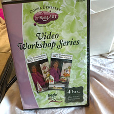 Donna Dewberry One Stroke Instructional Video Workshop Series DVD Set 4hrs