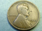 1933  LINCOLN CENT  VG