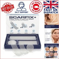 Soft & Breathable Silicone Scar Tape - 18 Pre-Cut Strips for Effective Scar Care