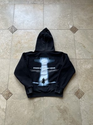 XO The Weeknd After Hours Til Dawn Faded Tour Hoodie Size Medium
