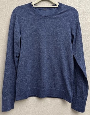 Lululemon Swiftly Breathe Long Sleeve in Water Drop/Night Sea Blue