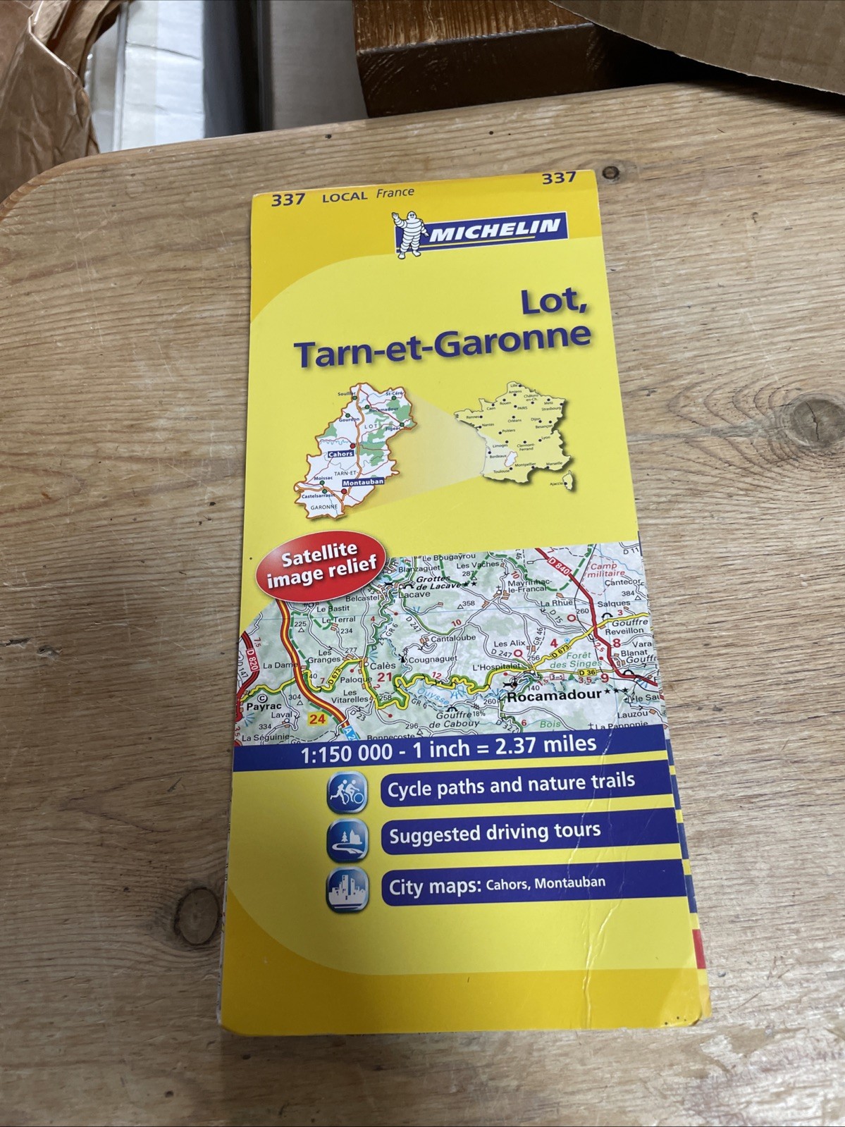 Lot, Tarn-et-Garonne Michelin Local Map 337 (Michelin Local Maps), Michelin, Use