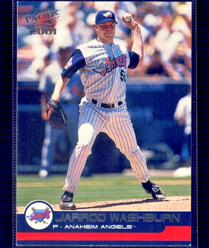 2001 Pacific Jarrod Washburn #15 card