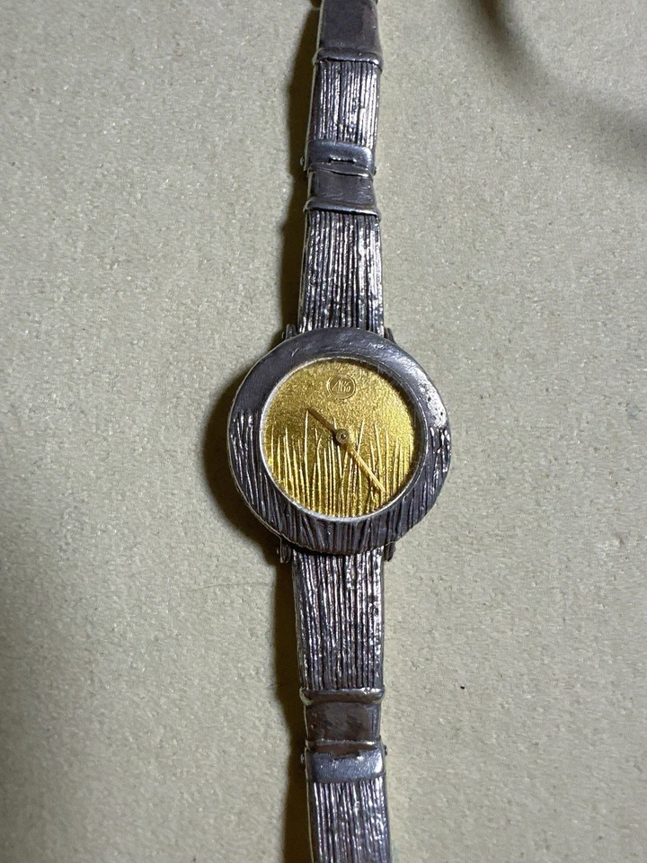 ARS Armbanduhr Silber 925/ Gold 750 Designeruhr Atelier Reister Straubenhardt - Bild 3 von 4