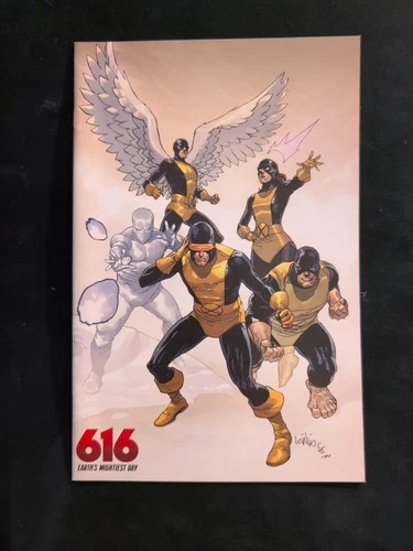 X-MEN #15 LEINIL FRANCIS CYCLOPS 616 EARTHS MIGHTIEST DAY MULTIVERSE VARIANT 1