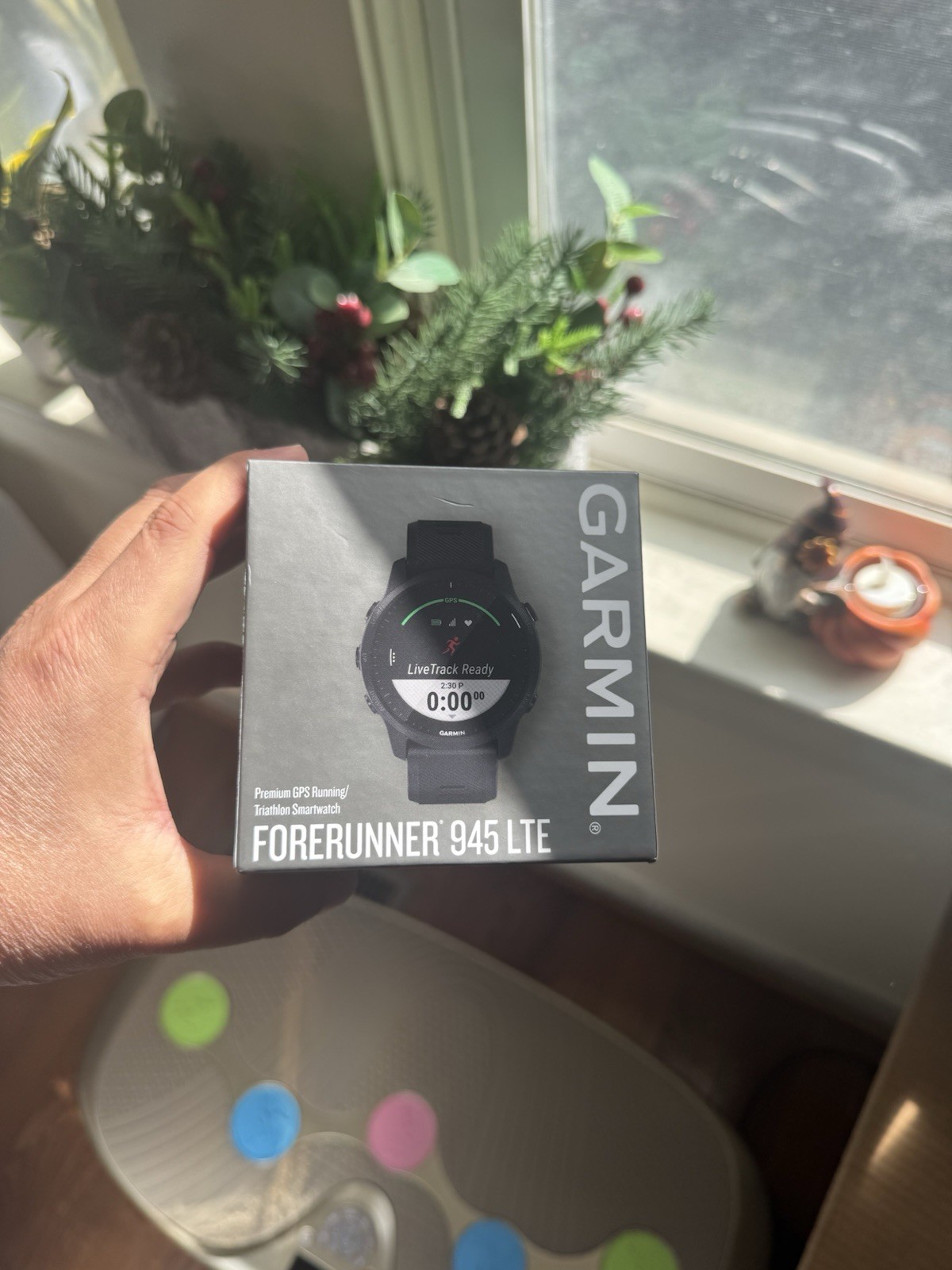 Garmin 010-02383-00 Black Forerunner 945 LTE Smartwatch