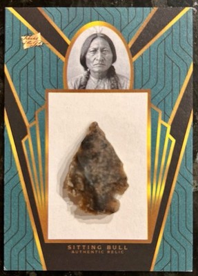 SITTING BULL 2025 Pieces of the Past AUTHENTIC ARROWHEAD RELIC #AH-SB
