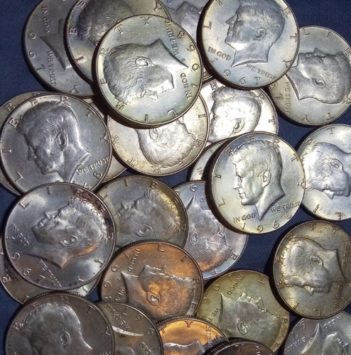 40% Silver Kennedy Half Dollars Circulated - Get As Many As You Want