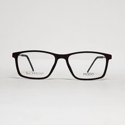 MODO GAMMA Unisex Ultra-Light 3D LAB Titanium Square Glasses in Brown | 52mm