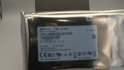Micron 1100 512GB SATA 6Gb/s 2.5-inch Internal Solid State Drive (SSD). used