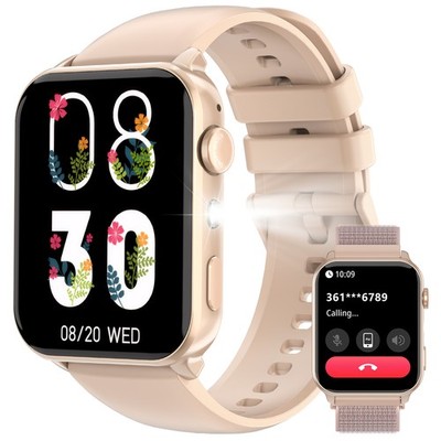 Bluetooth 5.3 Smart Watch Heart Rate Sleep Monitor Waterproof for Android/iPhone