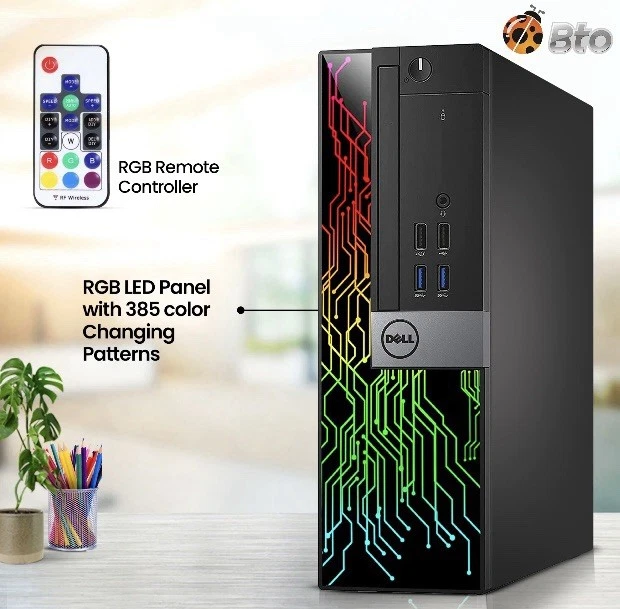 Dell OptiPlex 4670 Desktop PC | Intel 3.4GHz | 236GB SSD | NVIDIA GeForce GT 730 - Image 4 of 4