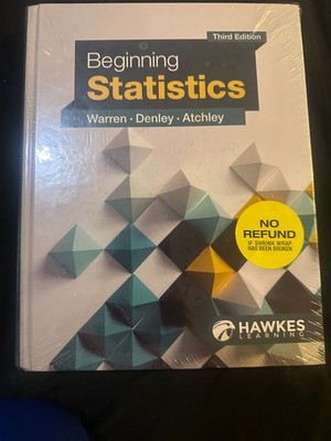 Beginning Statistics - With SW and eBook Access - 3rd edition