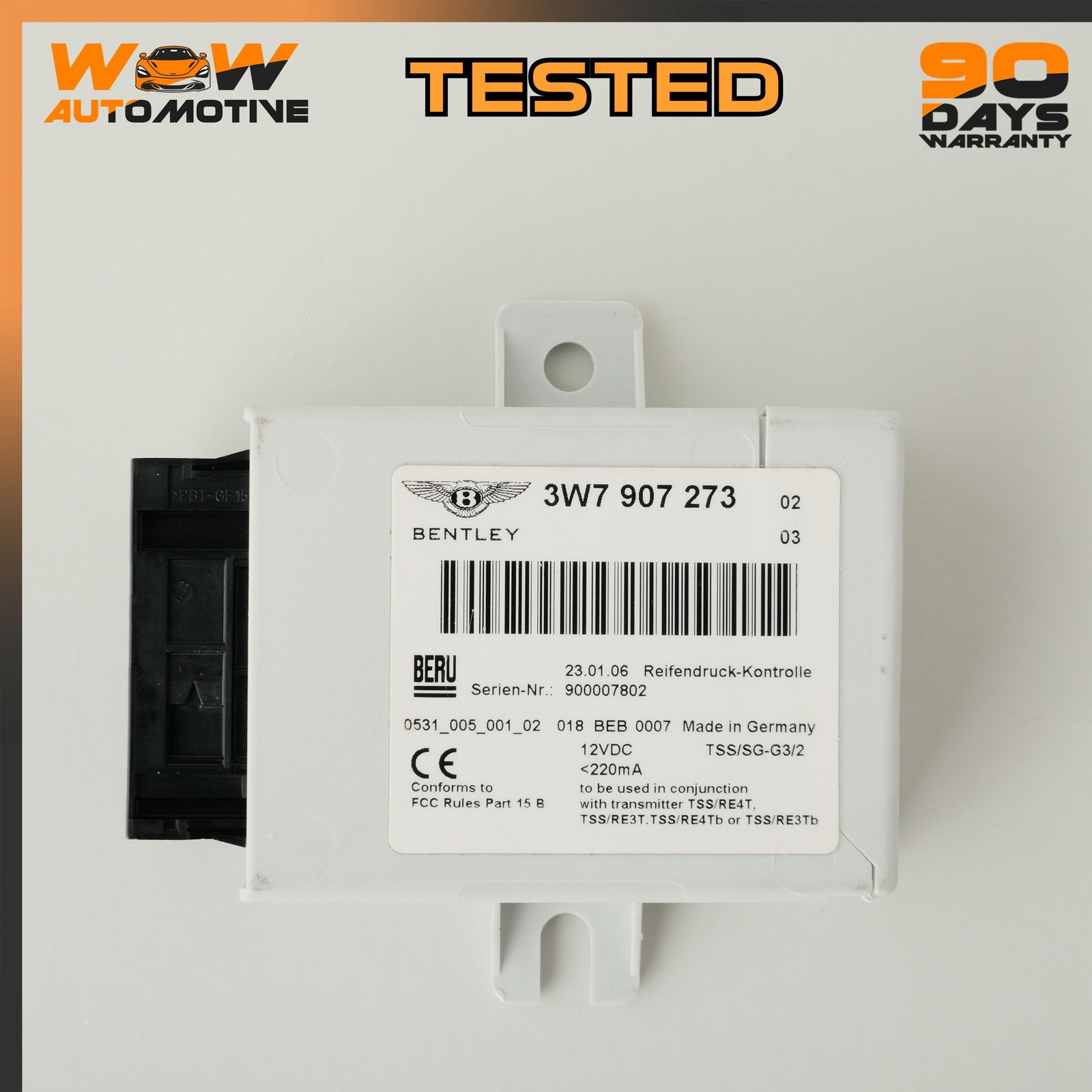 Bentley Continental Flying Spur 2009-2013 Tpms sensor