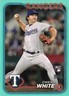 2024 Topps Series 1 #5 OWEN WHITE RC (FANATICS) Aqua - TEXAS RANGERS