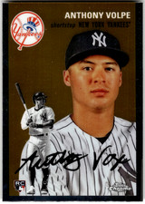 2023 Topps Chrome Platinum Anniversary #100 ANTHONY VOLPE New York Yankees RC