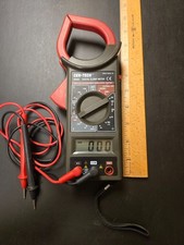 Digital Clamp Meter Test Cen-tech 95683 Test Leads 36 Manual Larger Style Digital Clamp Meter Test Cen-tech 95683 Test Leads 36 Manual Larger Style