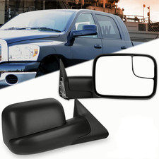 A Pair Towing Mirrors Fit For Dodge For Ram 1500 2500 3500