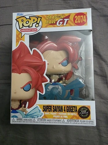 Funko Pop! Dragon Ball GT: Super Saiyan 4 Gogeta #2074 Chase