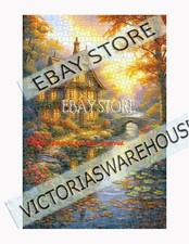 1000 piece jigsaw puzzle Fall Landscape Reels streams