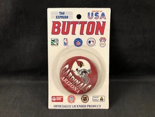 Tag Express 1997 Arizona Cardinals Collector Button Made in the USA on Card