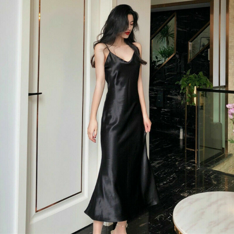 vestito lungo nero