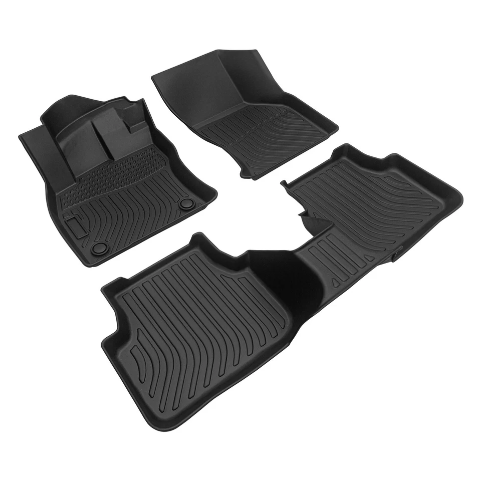 Alfombrillas de coche forros alfombra de goma para Volkswagen Jetta 2019-2024 para todo tipo de clima Foto 2 de 4