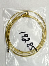 NOS Hermle brass Clock Cable 1mm, 53 1/2' long. (CM87-19285)