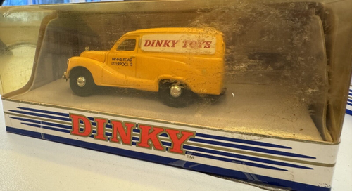 2 x Dinky 1/43 - DY-14 Delahaye 145 Dark Blue Diecast Model Car & Dinky Toys Van - Picture 4 of 8