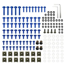 177PCS Fairing Bolts Kit w/Box Fastener Clips M6/M5 Screw for S1000RR 2009-2021