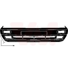 VAN WEZEL Stoßfänger Stoßstange vorne für VW Jetta II 19E 1G2 165 1.8 16V 1.6