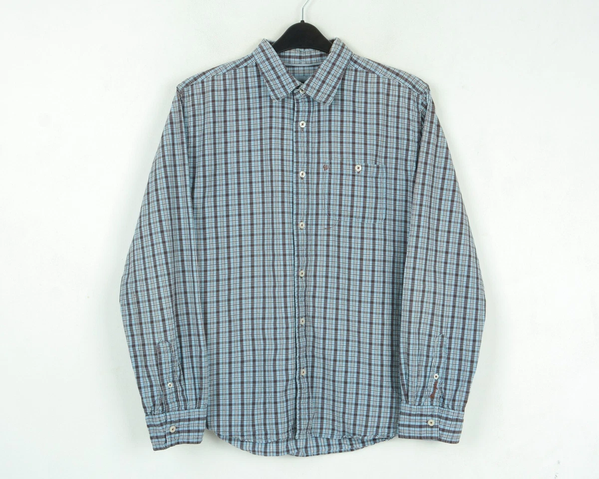 Chemise Wrangler à Carreaux Décontractée - Taille XL Homme, Manches Courtes, Coton, Occasion Très Bon état