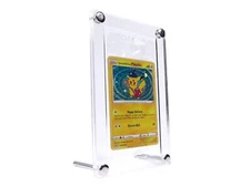 Acrylic Case fits sealed single cards e.g. pokemon one piece lorcana hardcover p
