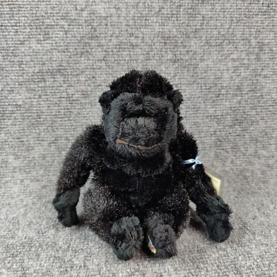 New Ganz Classic Webkinz Retired Gorilla Plush Sealed Unused Code HM040 Monkey