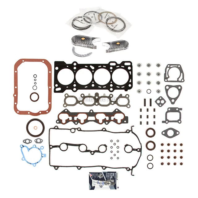 Full Gasket Set Bearings Rings Fit 98-99 Mazda 626 2.0L DOHC FS — 第 2/4 张图片