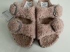 $180 Papillio Birkenstock Arizona Buckle Shearling Pink Slide Sandal Sz 37 6 6.5 — photo 5