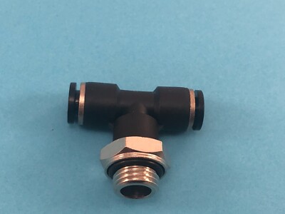 Conek PB06-U02 Male Branch Tee 6mm Tube x1/4 universal MPT (Lot of 5 pcs)