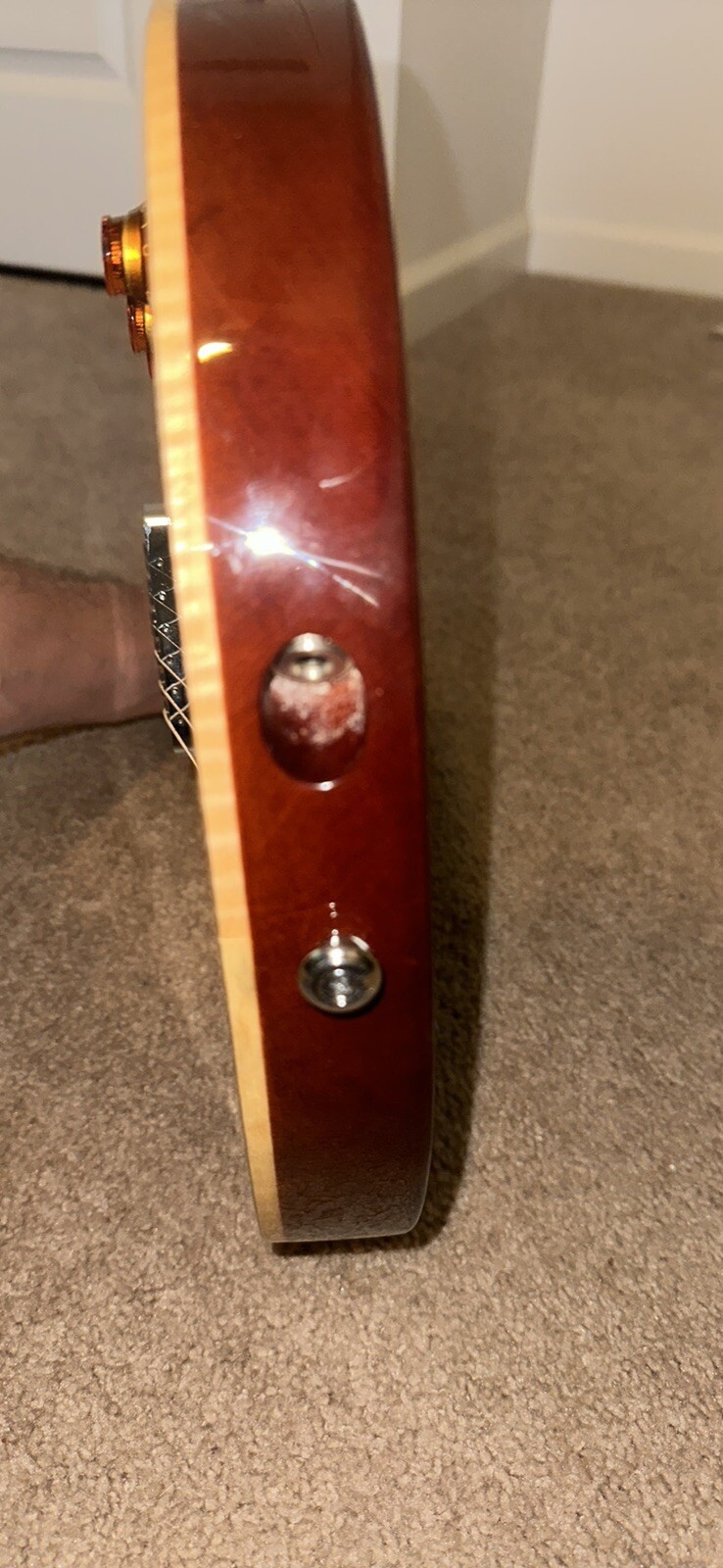 Mitchell MS450 Modern SingleCut Electric Guitar Cherry Red Coil Split