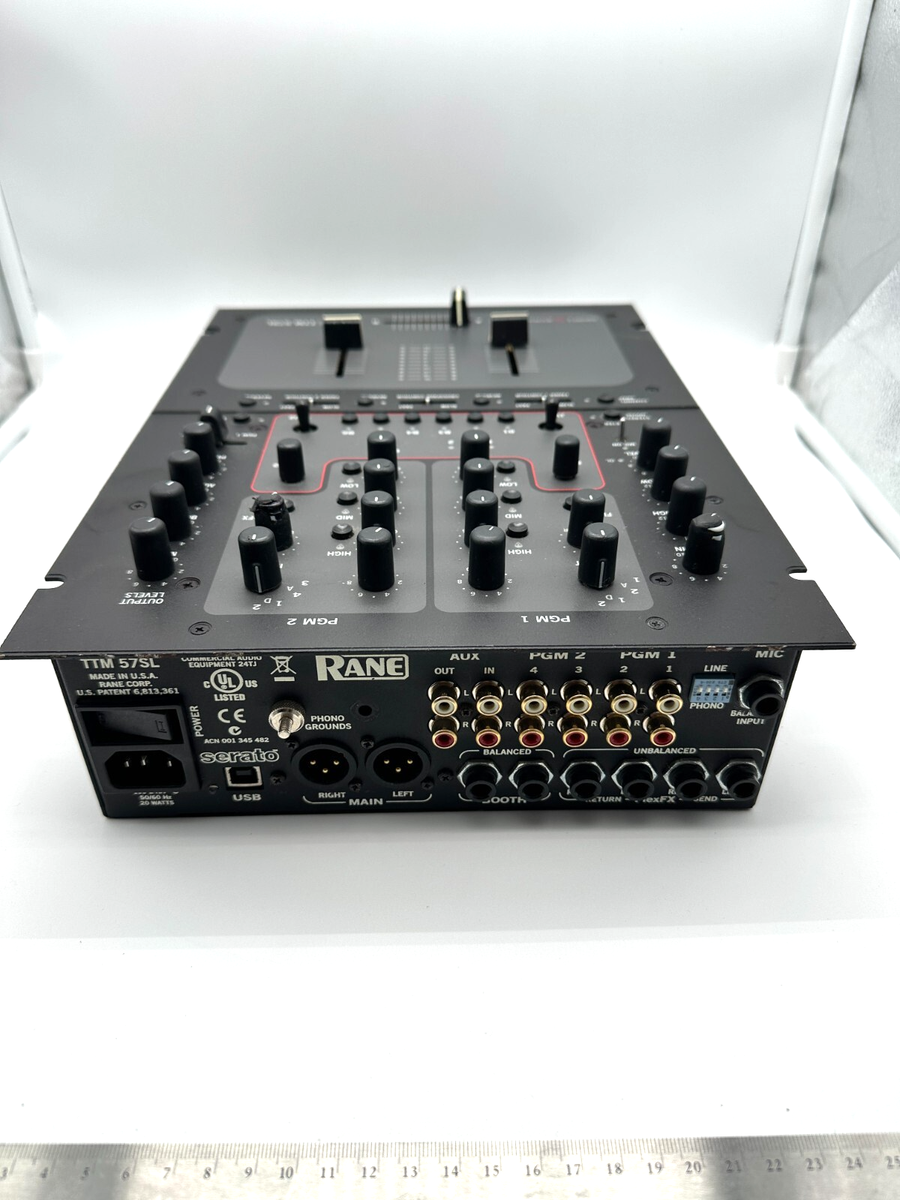 Rane TTM 57SL DJ 2 Channel Battle DJ Mixer Serato Digital
