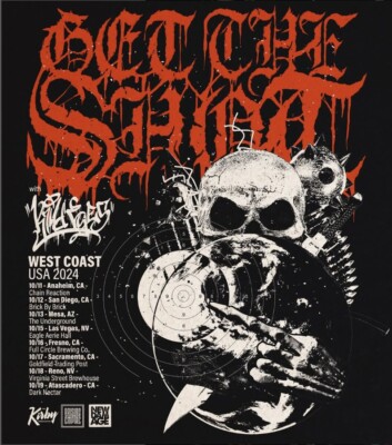 Poster Get The Shot West Coats USA Tour 2024 Poster, gift for fans