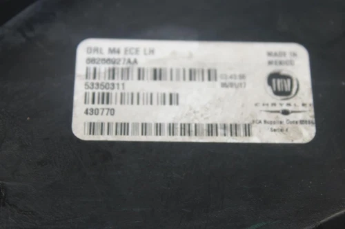 68266927 Feu Avant Gauche pour JEEP COMPASS (MP) Limited 4x4 2017 1588631 - Bild 9 von 10