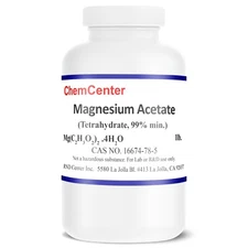 Magnesium Acetate, Tetrahydrate, Ultra Pure, 99% min., 1lb.