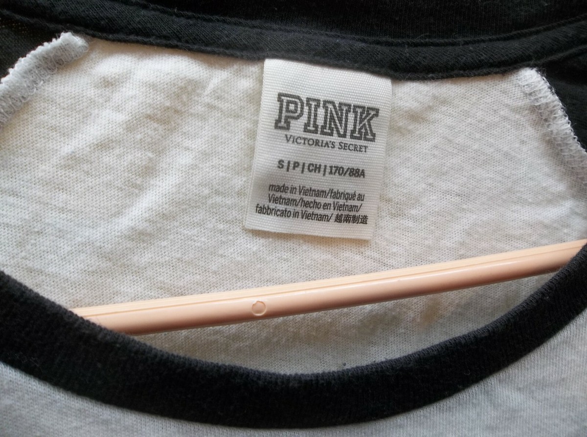 Victoria's Secret Jersey Pink Nation across the Front Size s-p-ch